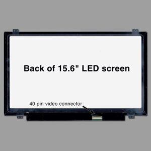 SLIM LED-15.6''-1366X768-LVDS-40-PIN